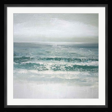 Framed Waves Print