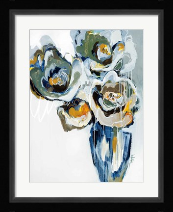 Framed Blooms of Earl Gray Print