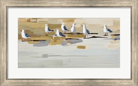 Framed Late Afternoon Gathering ? Print