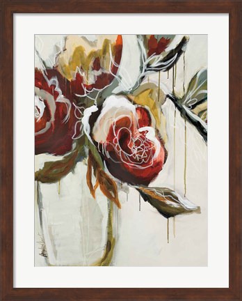 Framed Florist Pickings Print