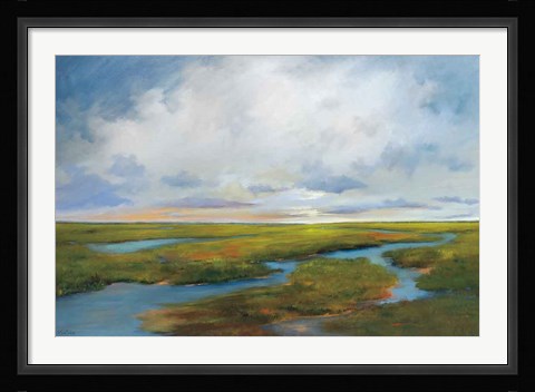 Framed Brilliant Days End Print