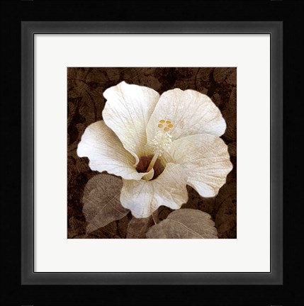 Framed Verdant Blossom Print