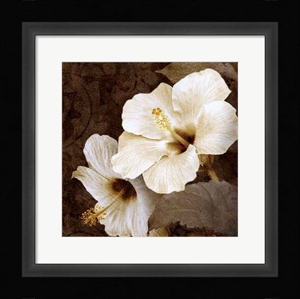 Framed Verdant Blooms Print