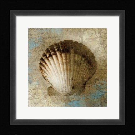 Framed Seaside Souvenir Print