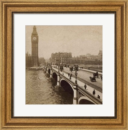 Framed Historical London Print