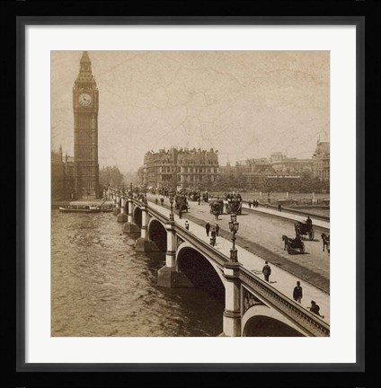 Framed Historical London Print