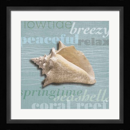 Framed Beach Collection IV Print
