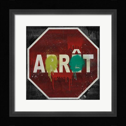 Framed Arret Print