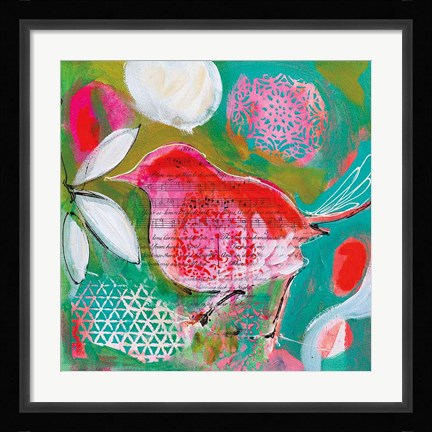 Framed Petite Bird I Print