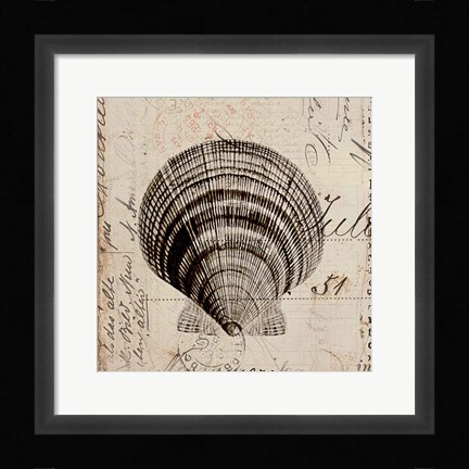 Framed Ocean Collection IV Print