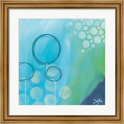Framed Bubble Toes Print
