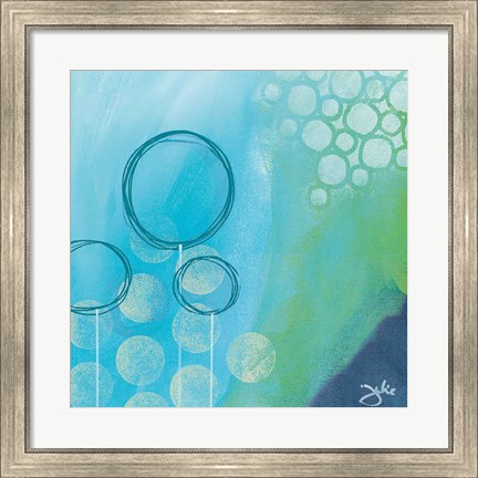 Framed Bubble Toes Print