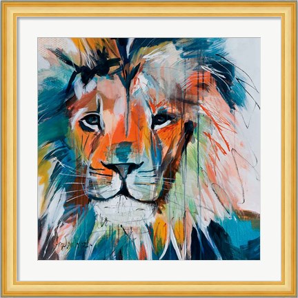 Framed Do You Want My Lions Share Print