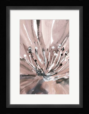 Framed Pretty In Pink II Print