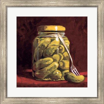 Framed Pickle Fork Print