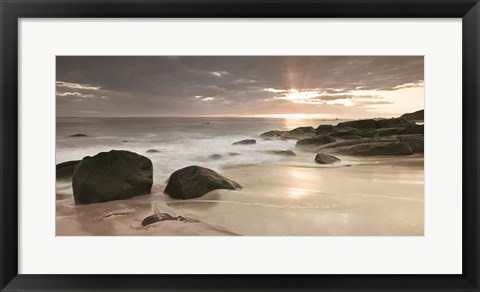 Framed Midnight Sunset Print