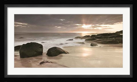 Framed Midnight Sunset Print