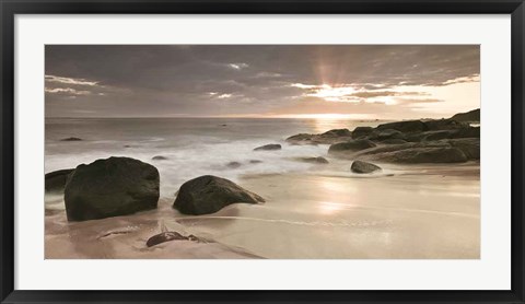 Framed Midnight Sunset Print
