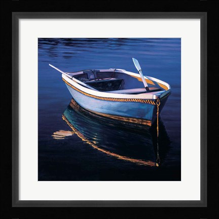 Framed Harbor Glow Print