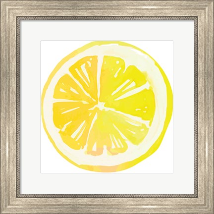 Framed Lemon Place Print
