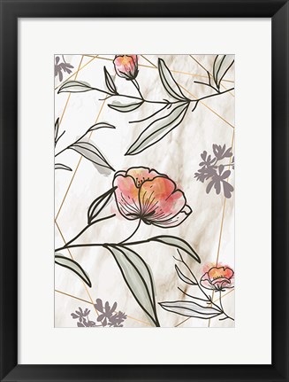 Framed Spring Elegance III Print