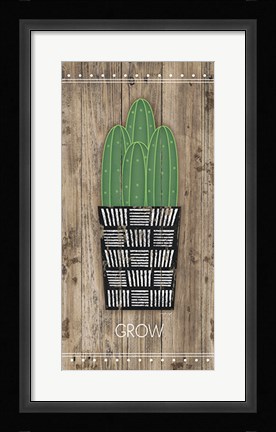 Framed Grow Print