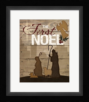 Framed First Noel Print