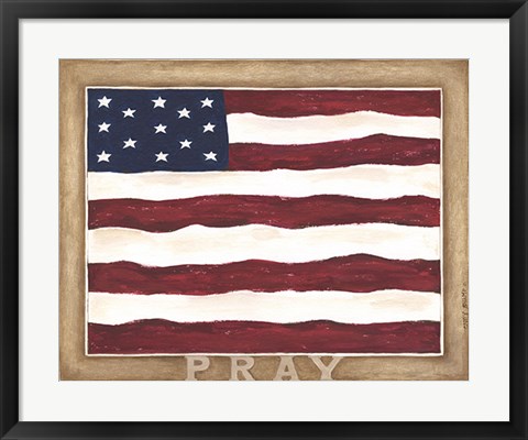 Framed US Pray Print