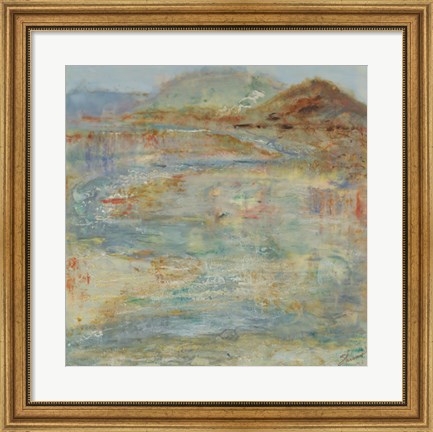 Framed Send Rain to Wash the Face of Earth Print
