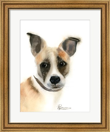 Framed Pup Print