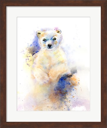 Framed Bear Cub II Print