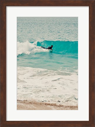 Framed Surf&#39;s Up Print