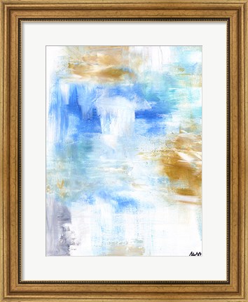 Framed Ocean Abstract III Print