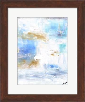 Framed Ocean Abstract IV Print