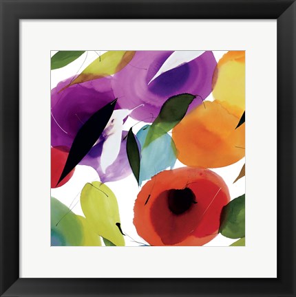 Framed Melody of Color II Print