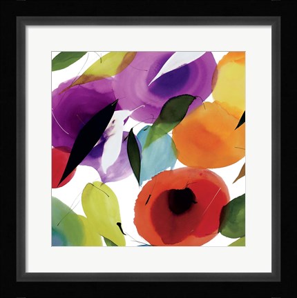 Framed Melody of Color II Print