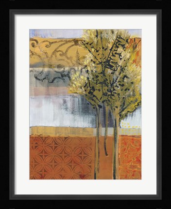 Framed Edge of the Path Print