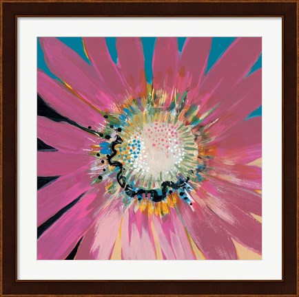 Framed Sunshine Flower III Print
