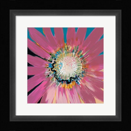 Framed Sunshine Flower III Print