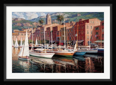Framed Porto Fino Print
