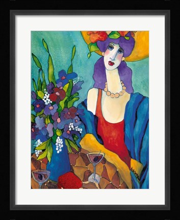 Framed Madame LeDuc Print