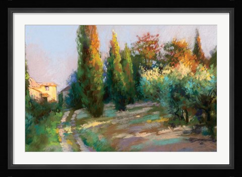 Framed To the Villa Print