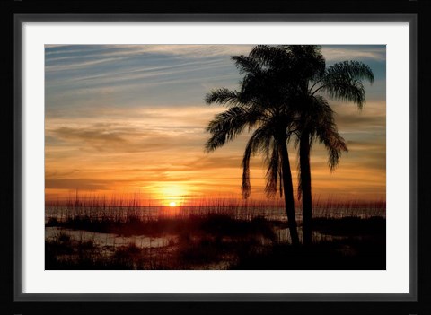 Framed Ana Maria Sunset Print