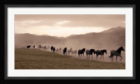 Framed Moving Forward Print