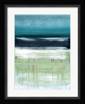 Framed Sea and Sky II Print