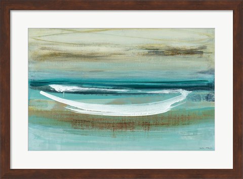Framed Canoe II Print