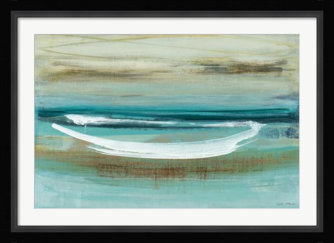 Framed Canoe II Print