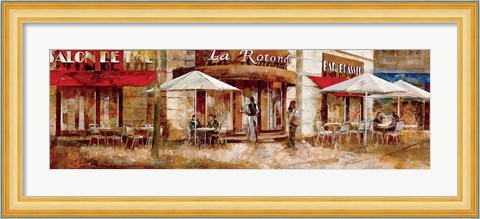 Framed La Rotonde Print
