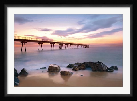 Framed Pier Print