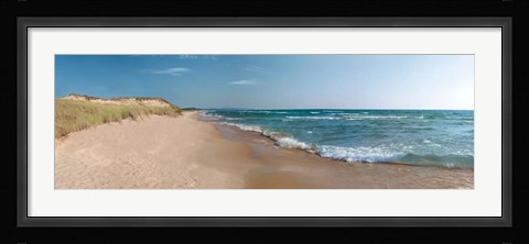 Framed Sand and the Sea Print